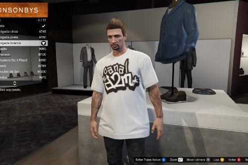 CanalD2M Shirt for Franklin & Multiplayer